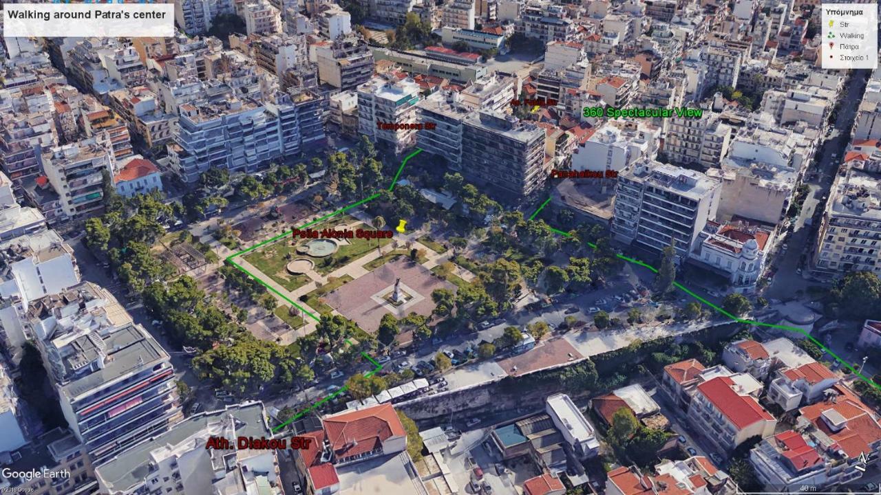 360 Spectacular View Apartment Patras Exterior photo